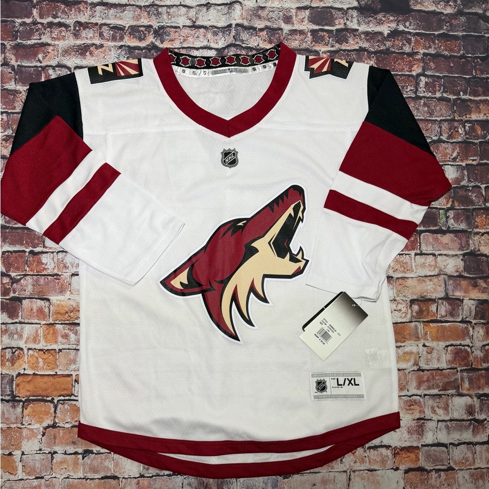 Fanatics White and Red Kids Jersey
